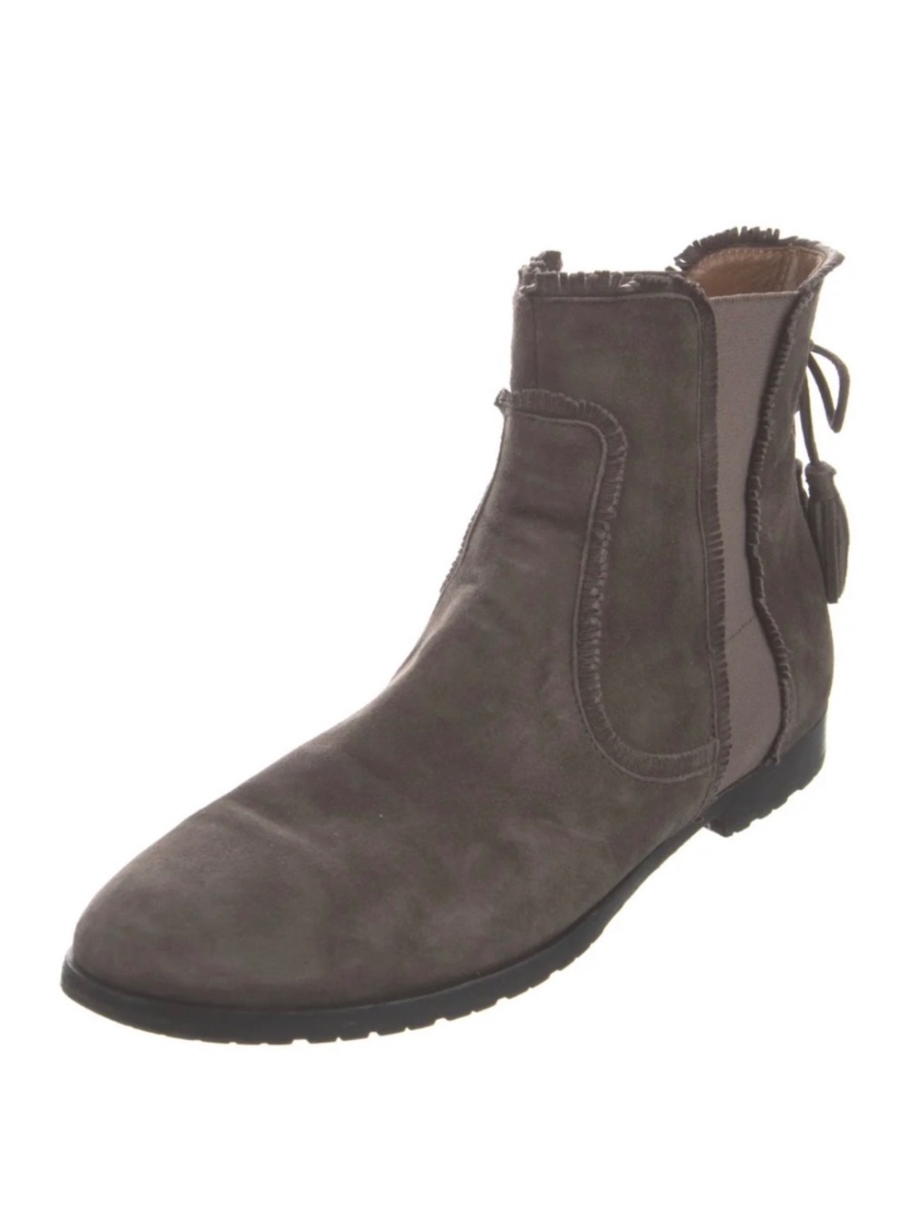 Aquazzura suede boots size 7